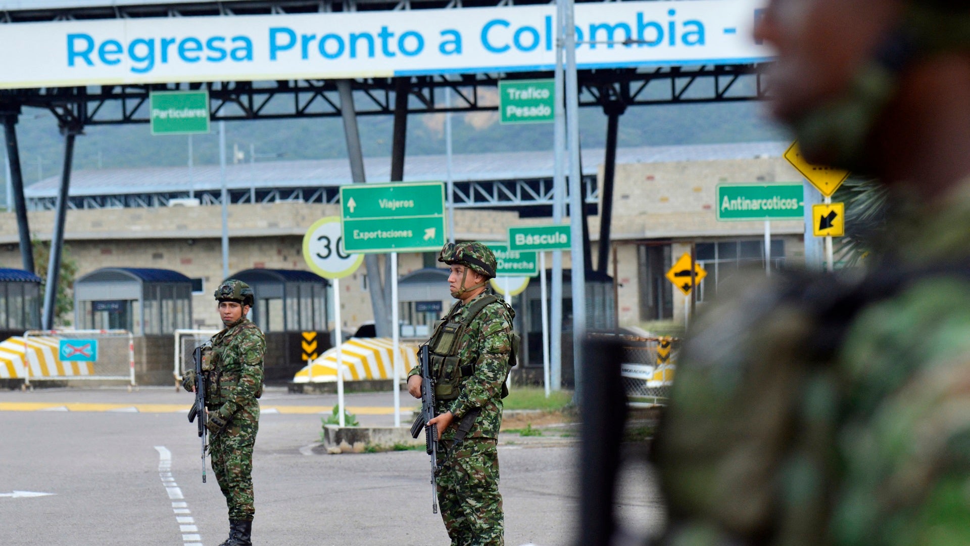 Frontera Colombia - Venezuela - AFP