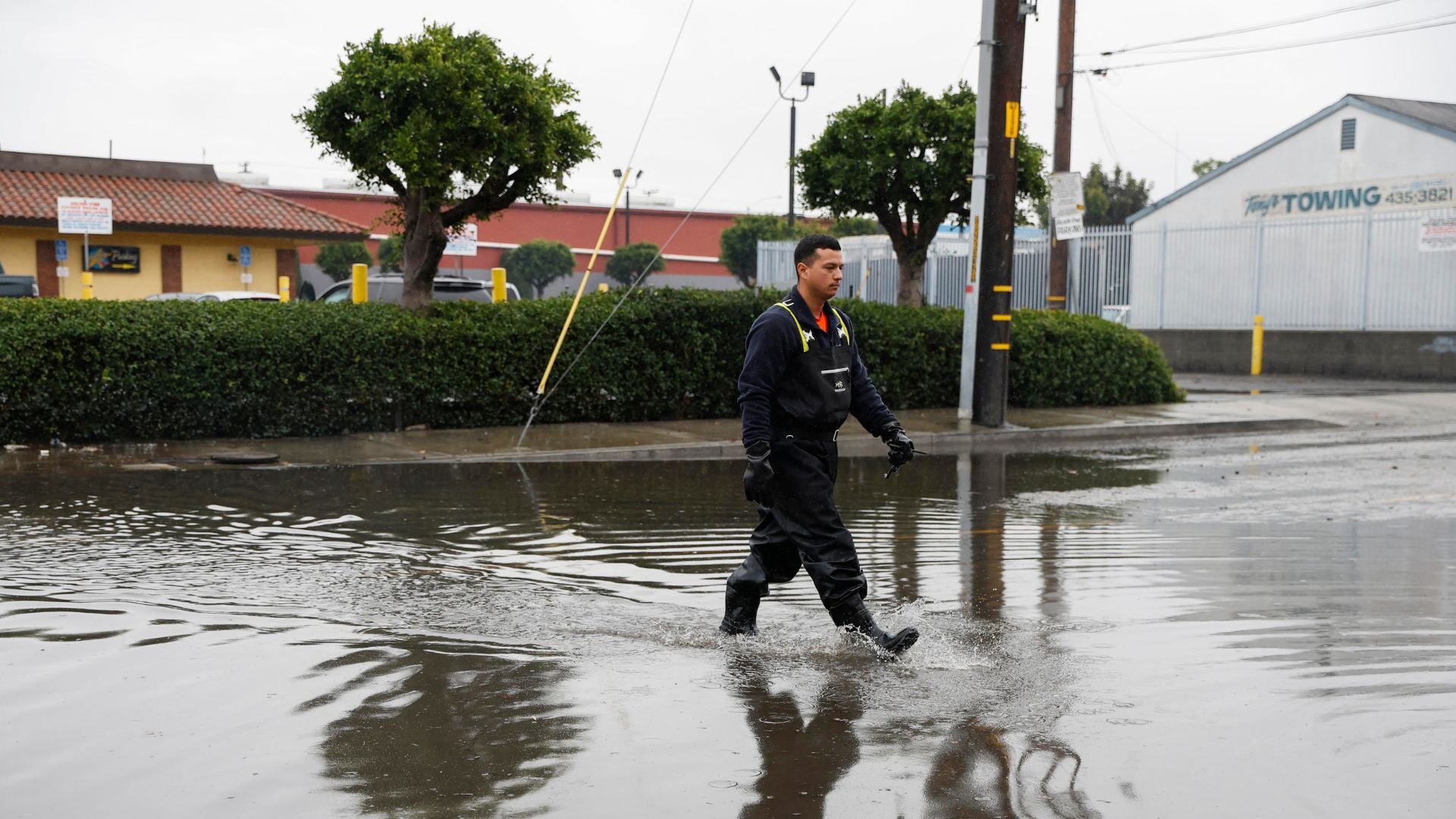 Los Ángeles en alerta máxima por riesgo de inundaciones en Navidad - Foto EFE