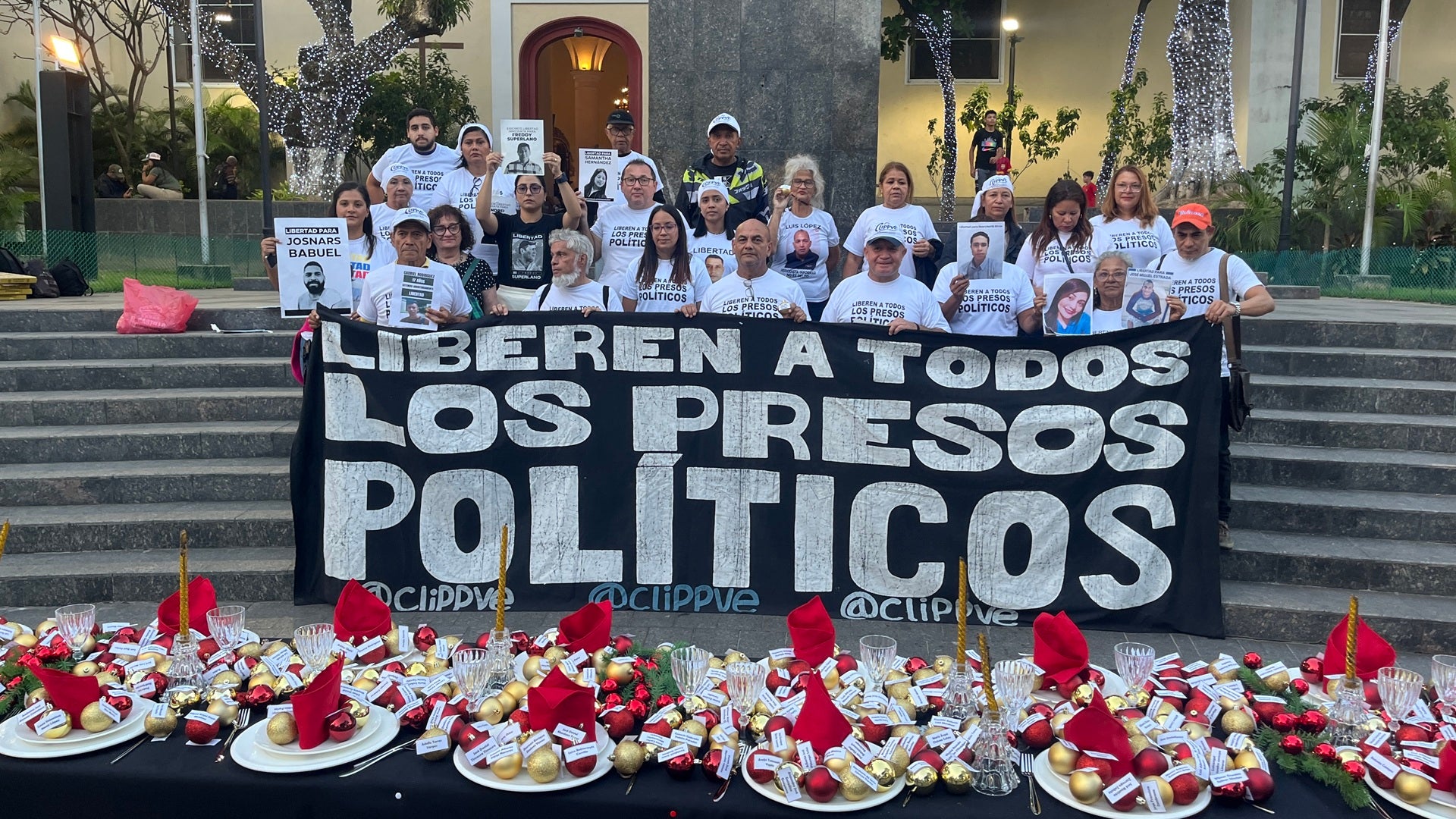 Familiares de presos políticos