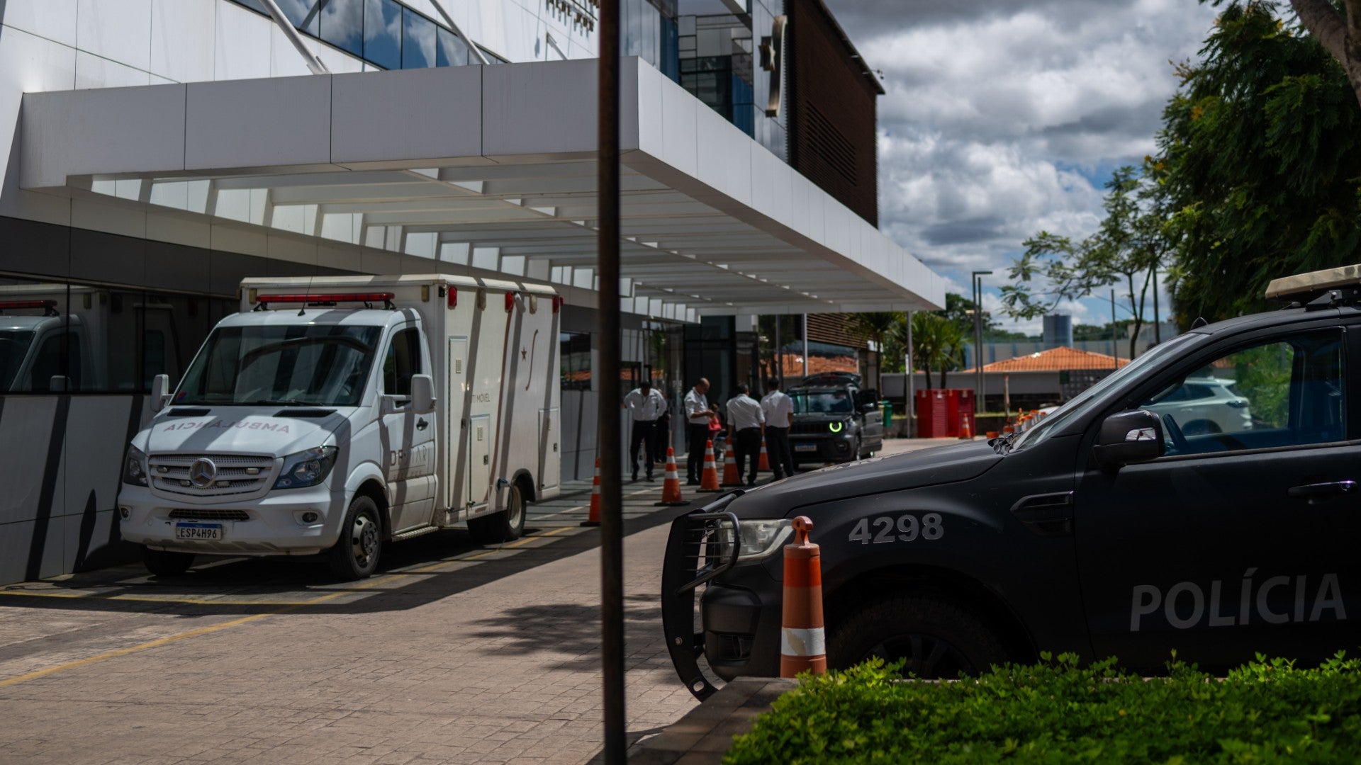 Hospital DF Star, donde el expresidente de Brasil, Jair Bolsonaro fue hospitalizado - Foto: EFE