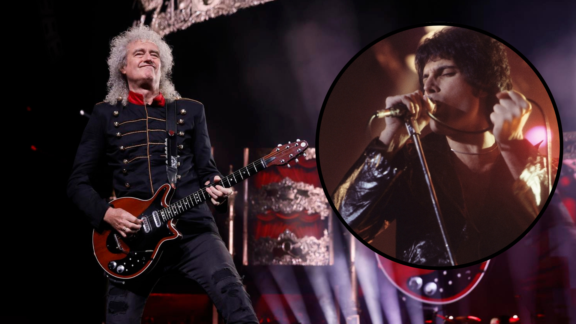 Brian May, guitarrista de Queen, y Freddy Mercury / FOTO: EFE-Canva