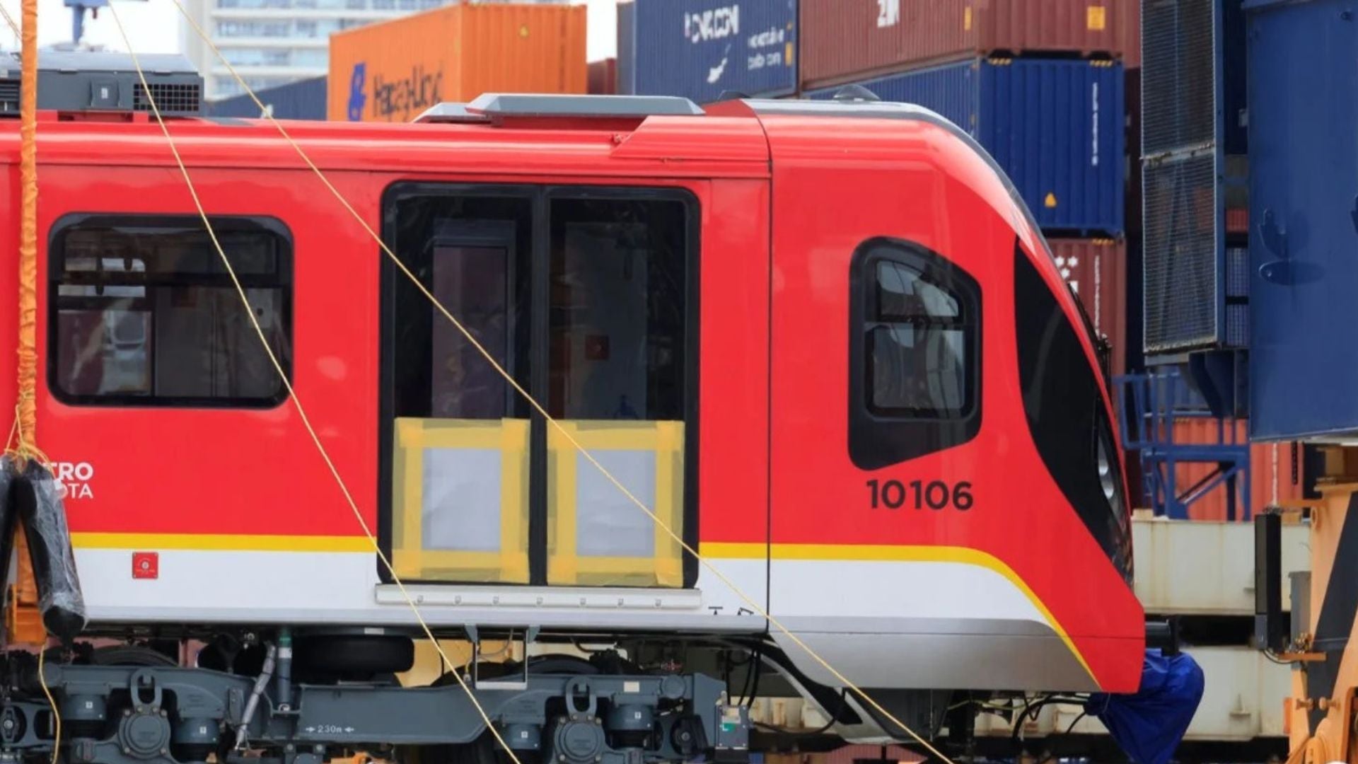 Tren de la primera línea del Metro de Bogotá - Foto: EFE
