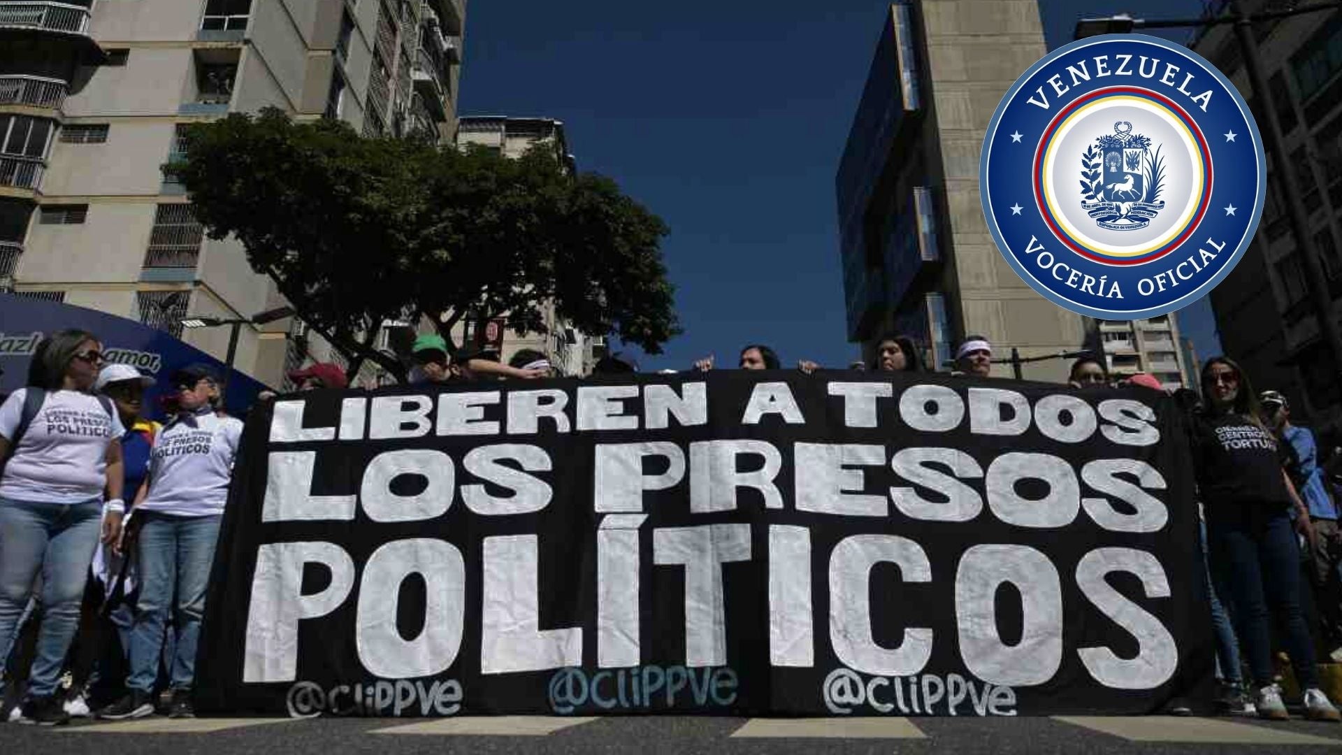 Familiares de presos políticos en Venezuela - Foto: AFP
