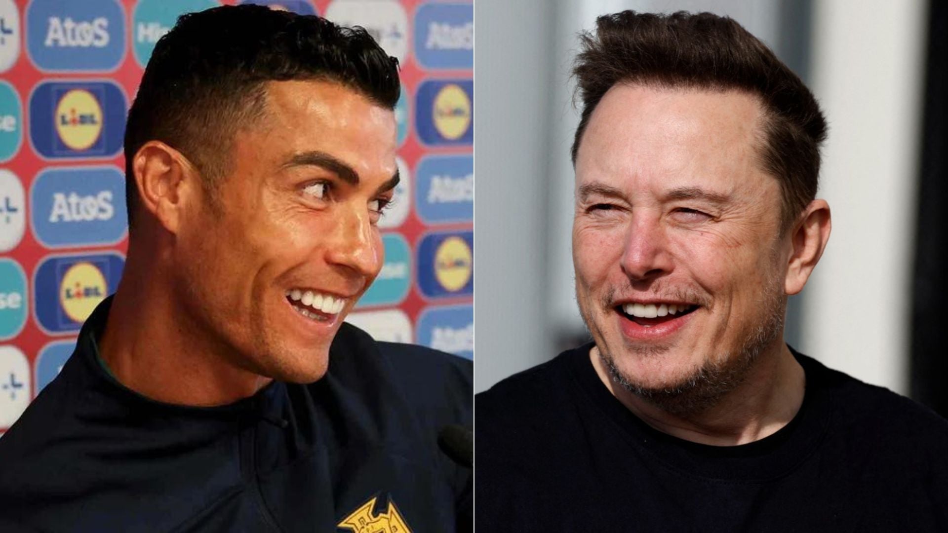 Cristiano Ronaldo/ Elon Musk - Fotos EFE