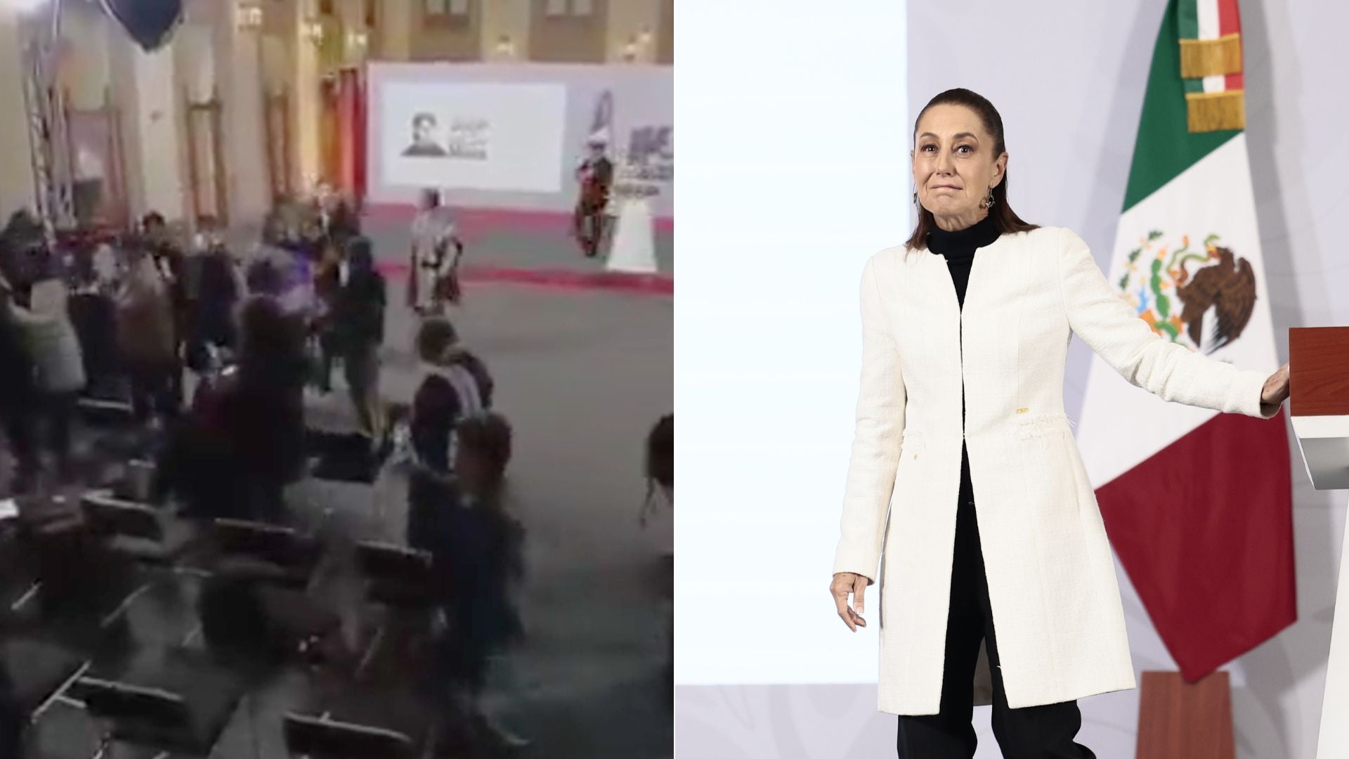 Foto: Captura transmisión rueda de prensa presidencial en México/ Claudia Sheinbaum - Foto EFE