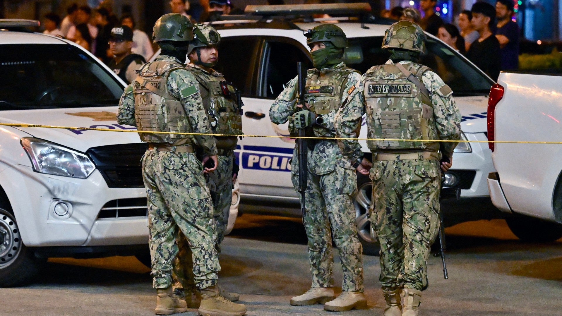 Policía de Ecuador | Foto: AFP