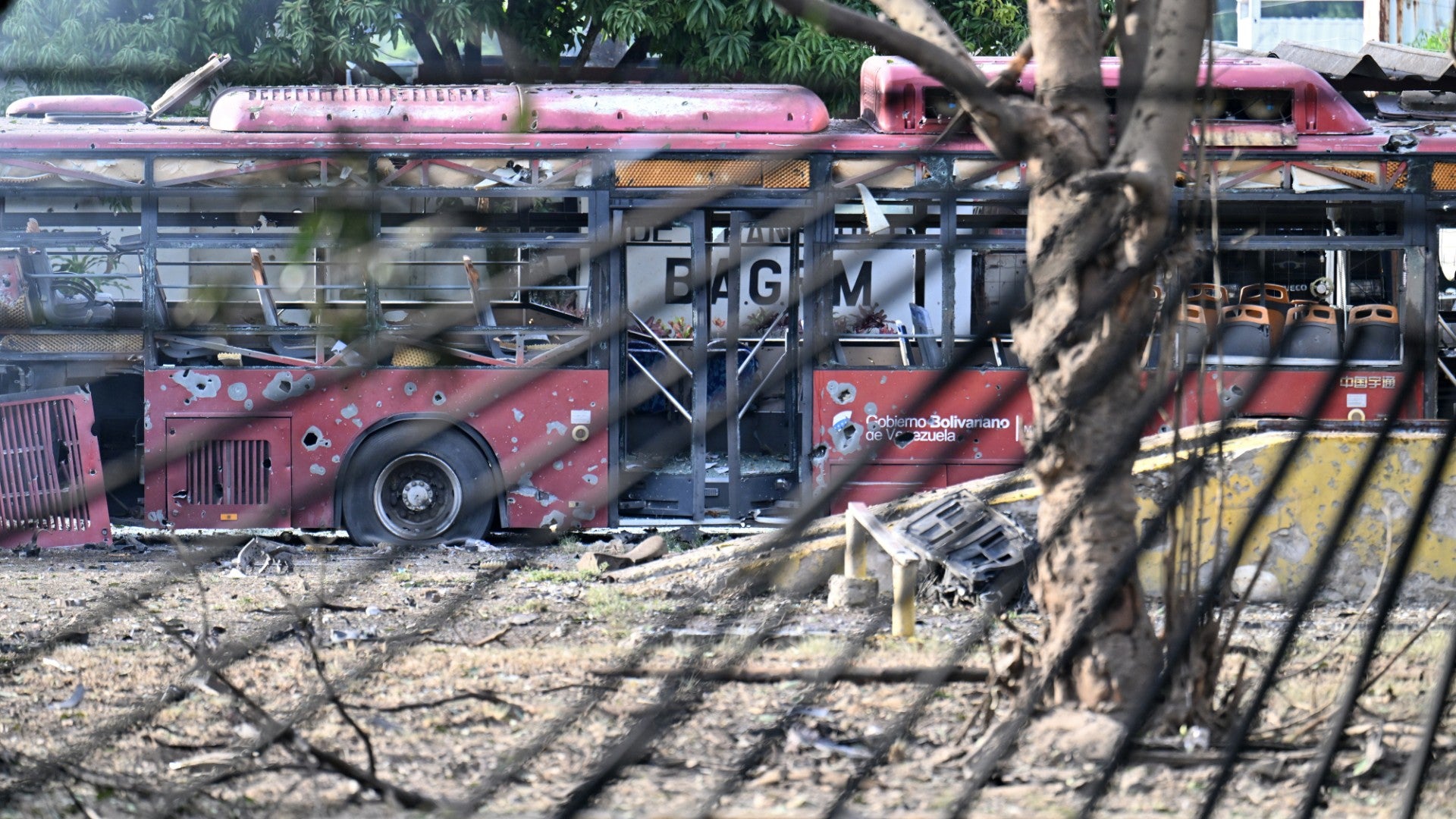Calles de Caracas tras ataque de EE.UU. | Foto: AFP