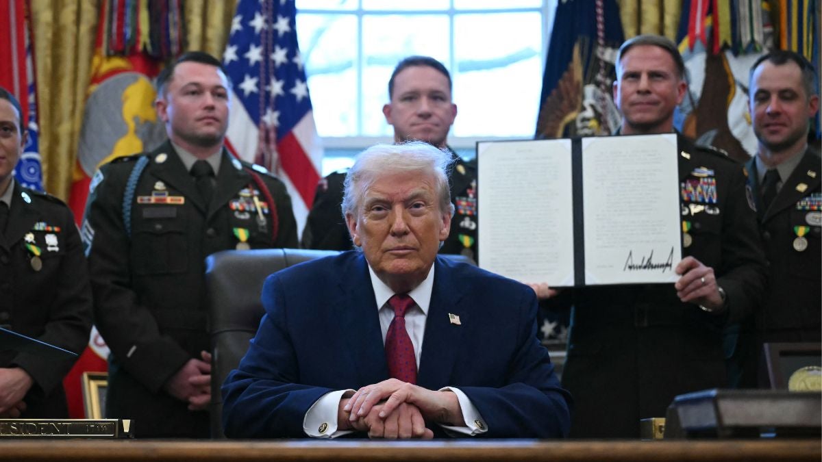 Donald Trump, presidente de Estados Unidos (AFP)