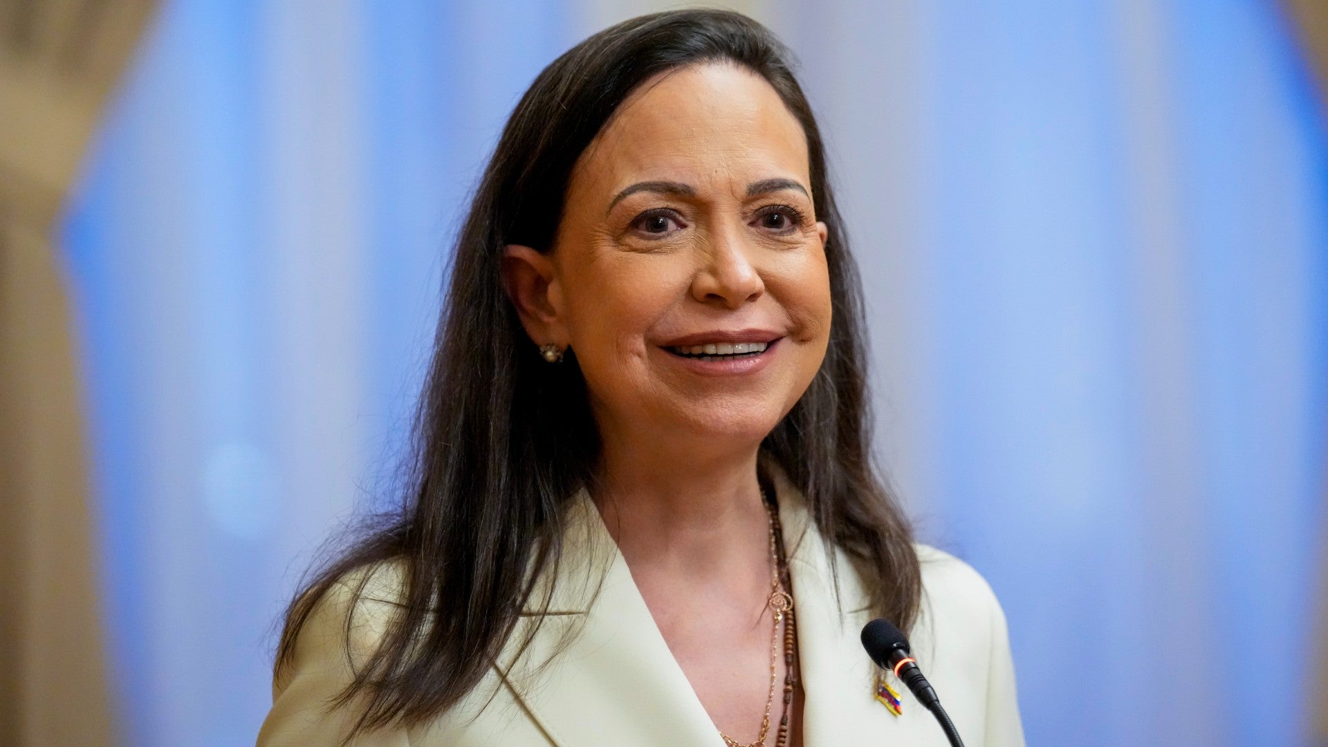 María Corina Machado, premio Nobel de la Paz y líder de la democracia en Venezuela - Foto: EFE