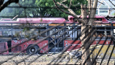 Destrucción y escombros: Filtran imágenes de la base aérea La Carlota y  Fuerte Tiuna tras la incursión de EE.UU. | NTN24.COM