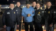 Nicolás Maduro al llegar a Nueva York