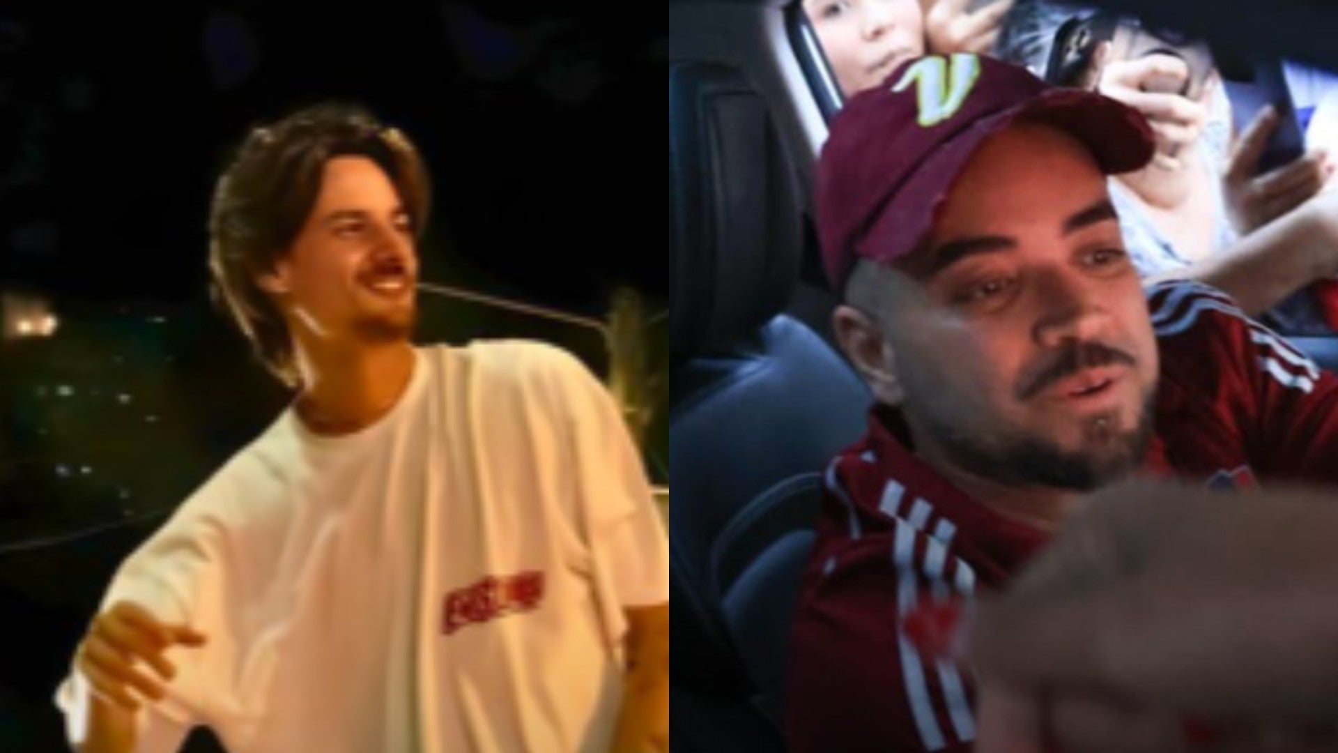 Danny Ocean y Nacho, artistas venezolanos que salieron con la gente tras la captur de Maduro