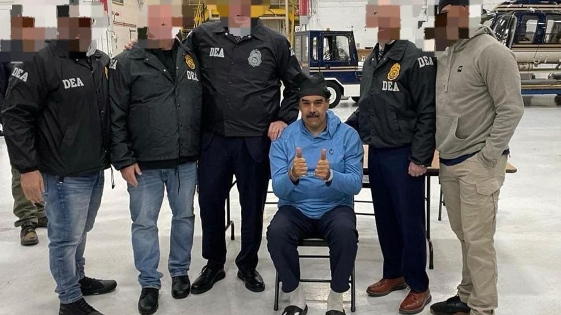 Captura de Nicolás Maduro, quien comparecerá ante la justicia de EE.UU. - Foto: EFE