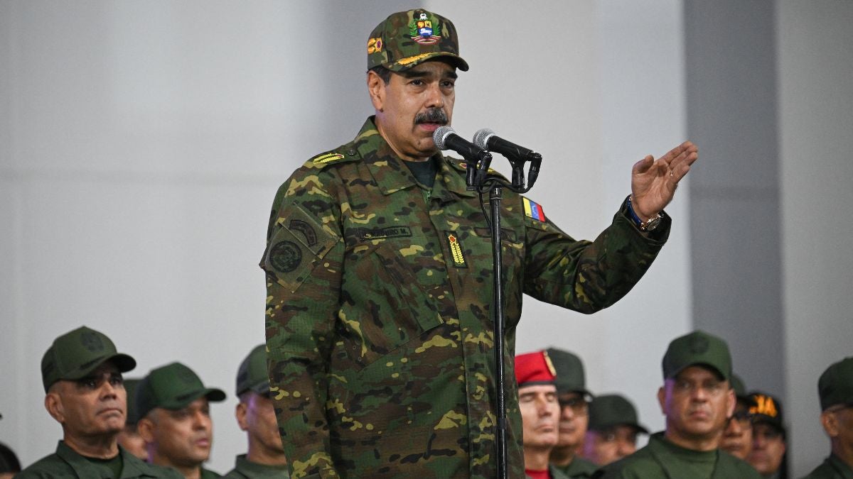 Nicolás Maduro, líder del régimen de Venezuela (AFP)