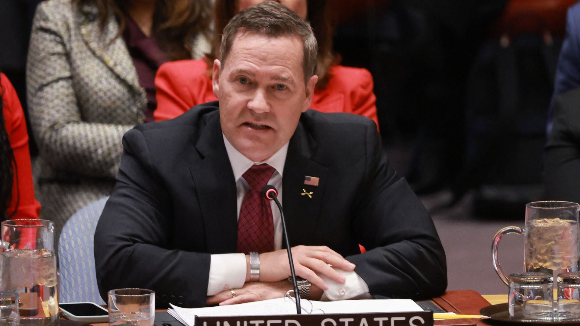 Michael Waltz, embajador de Washington ante la ONU - Foto: AFP