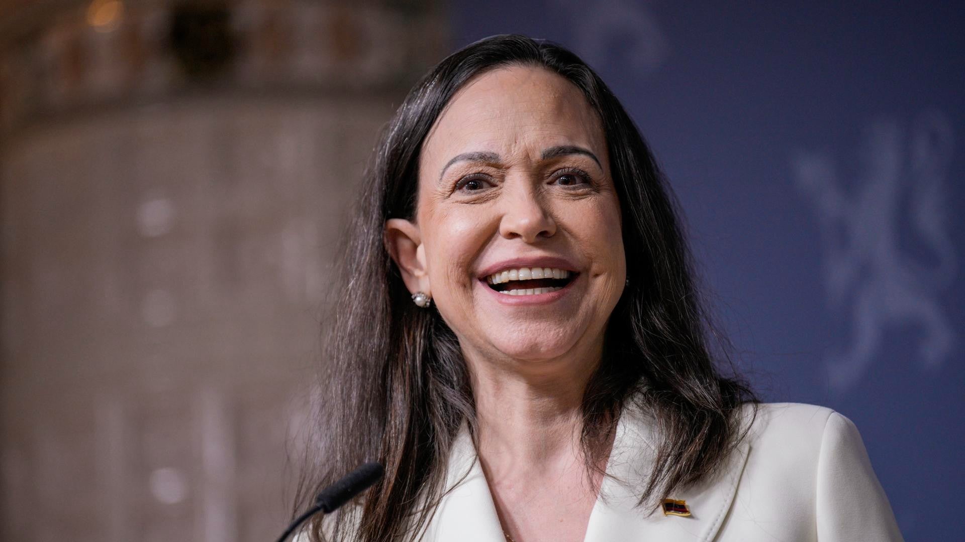 María Corina Machado, galardonada con el premio Nobel de la Paz - Foto: EFE