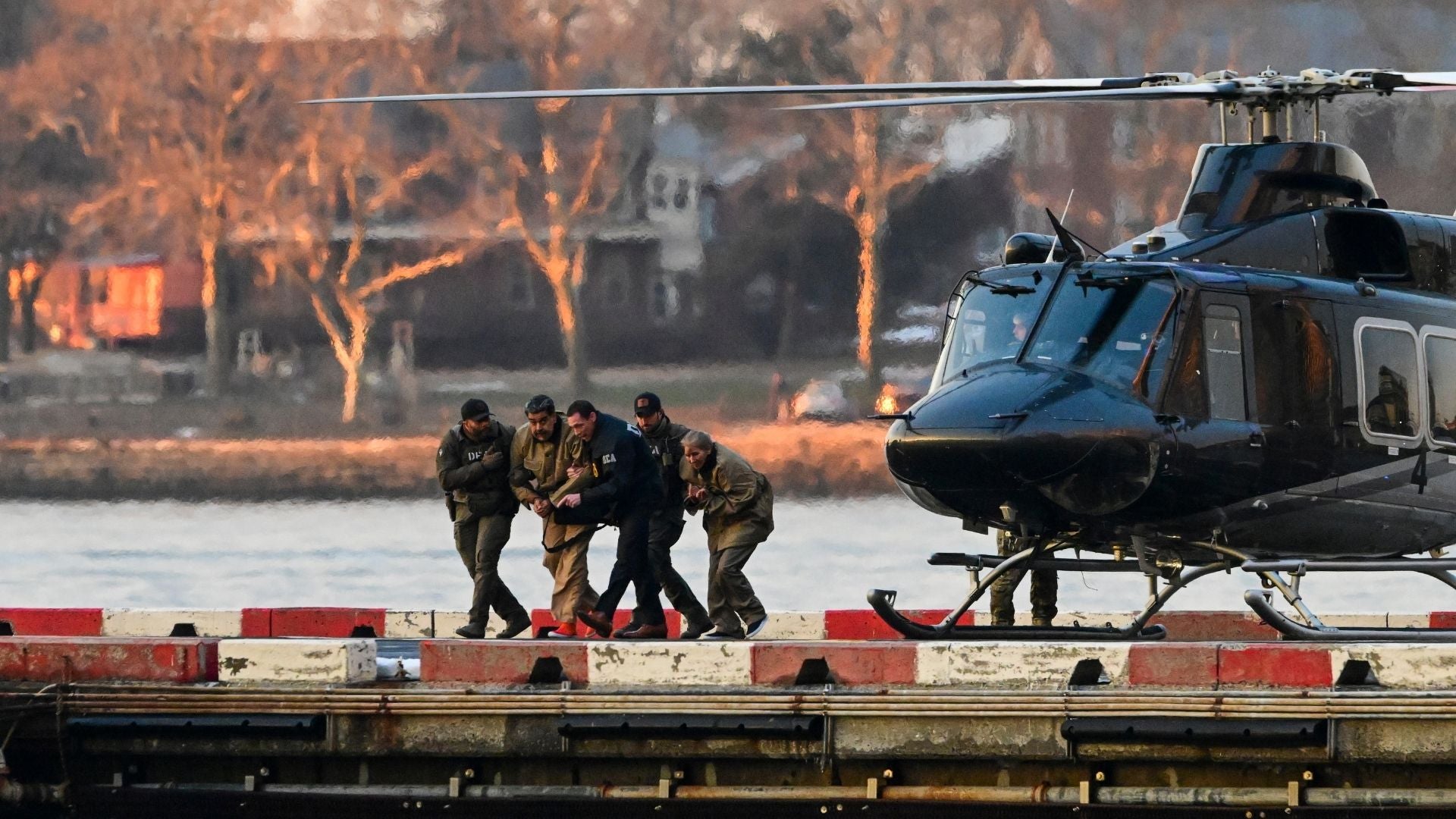 Maduro es trasladado a tribunal en Manhattan - Foto EFE