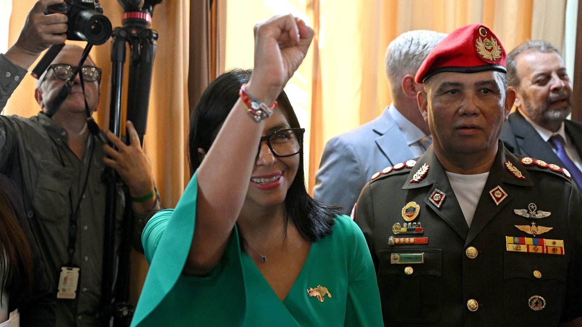 Delcy Rodríguez designó nuevo jefe de la Guardia Presidencial - Foto: AFP