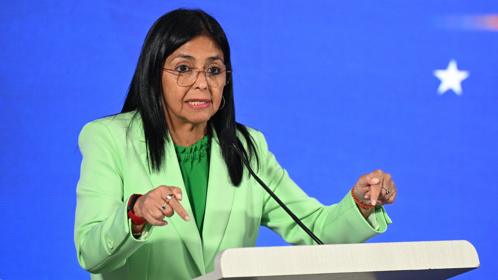 Delcy Rodríguez | Foto: AFP