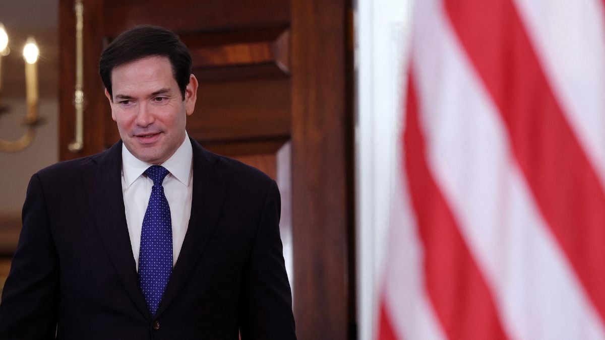 Marco Rubio, secretario de Estado de EE. UU. (AFP)