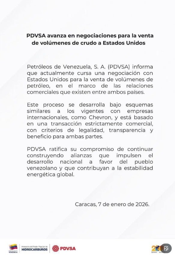 Foto: PDVSA