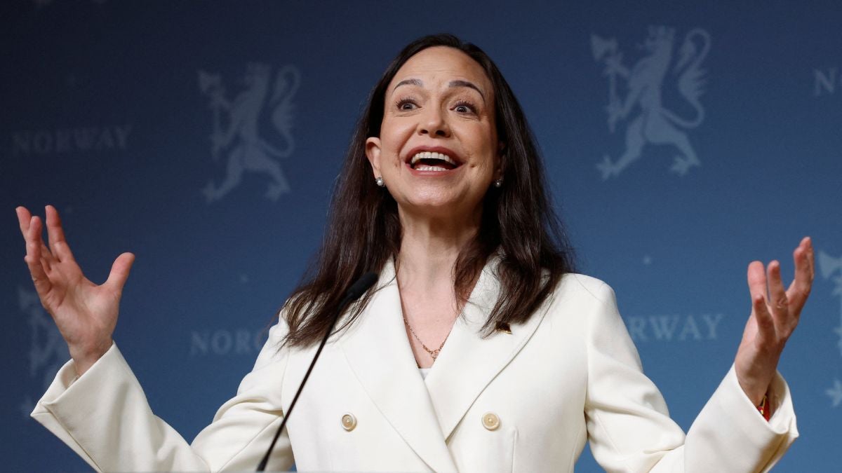 María Corina Machado (AFP)