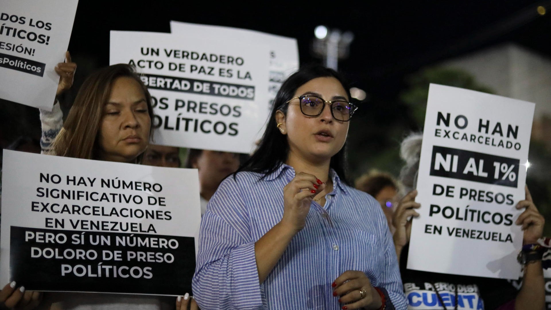 Familiares de presos políticos / FOTO: EFE