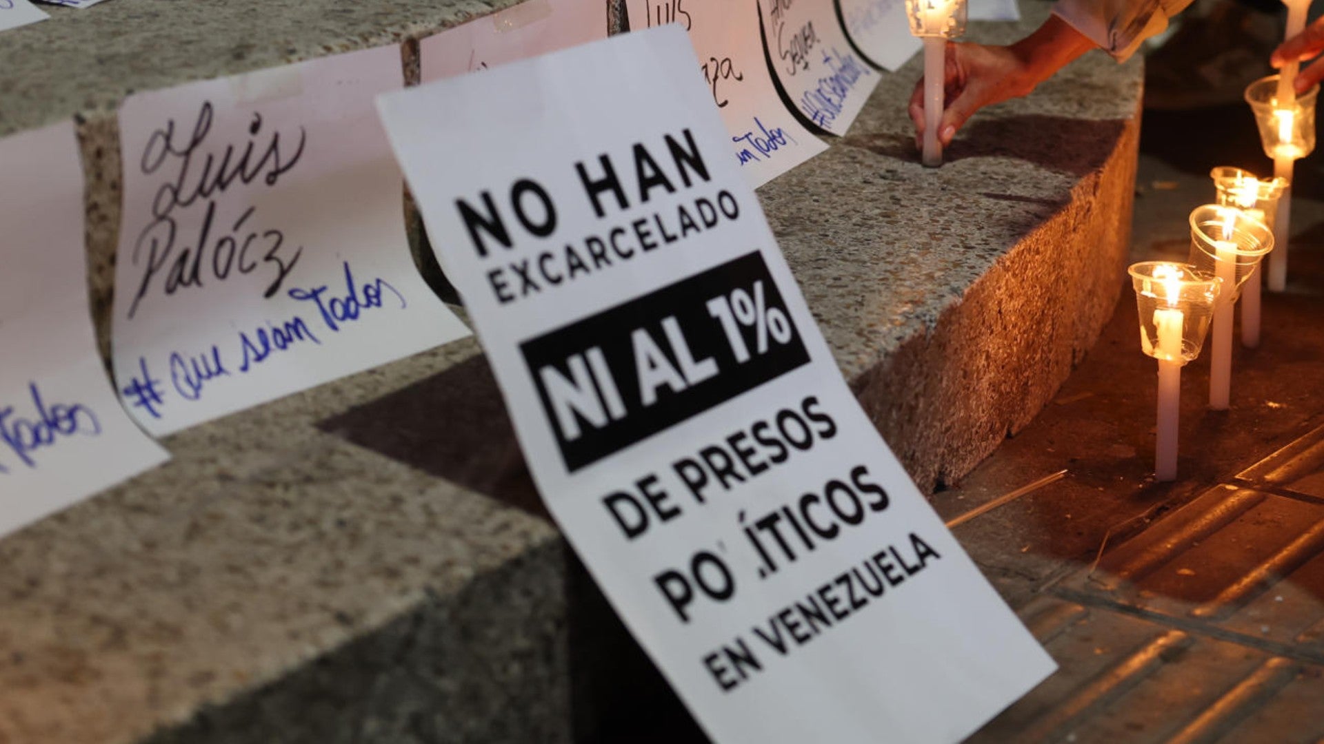 Liberación de presos políticos / FOTO: EFE