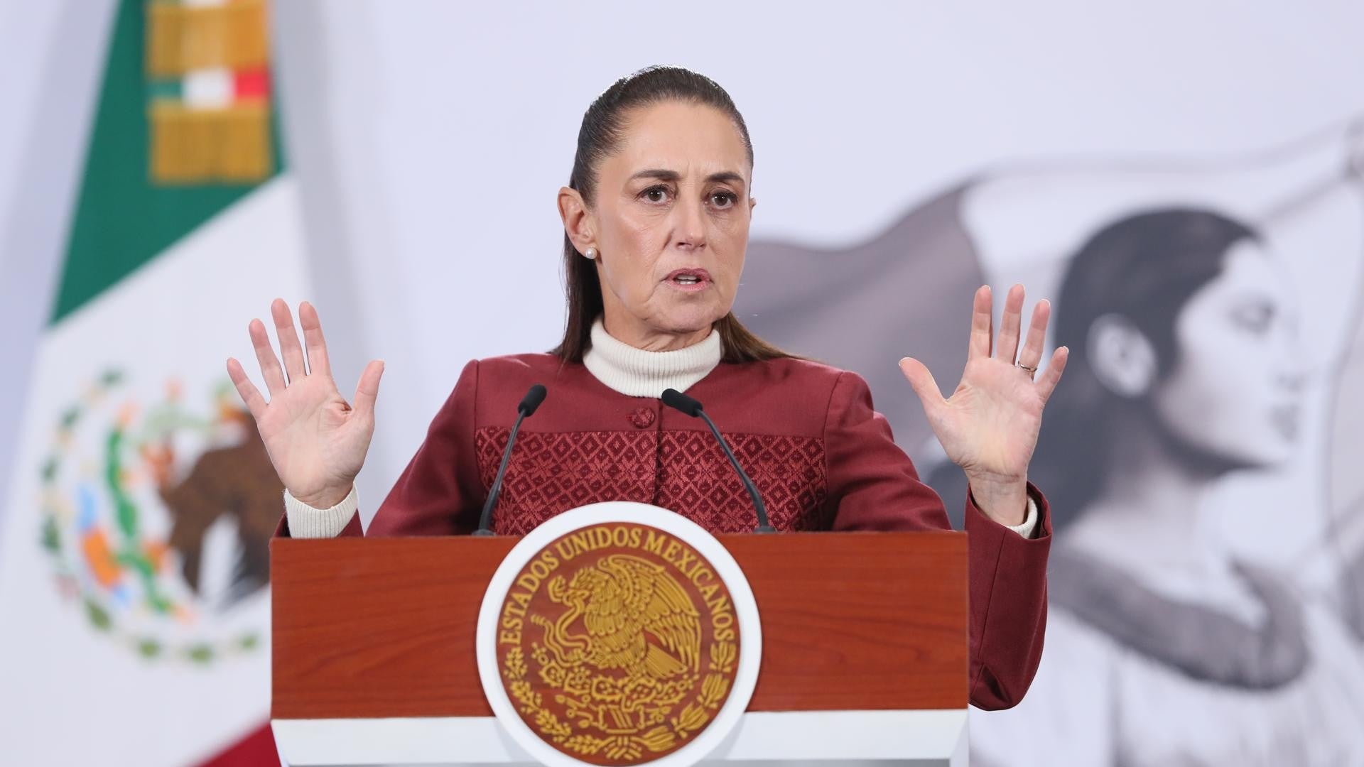 La presidente de México, Claudia Sheinbaum (EFE)