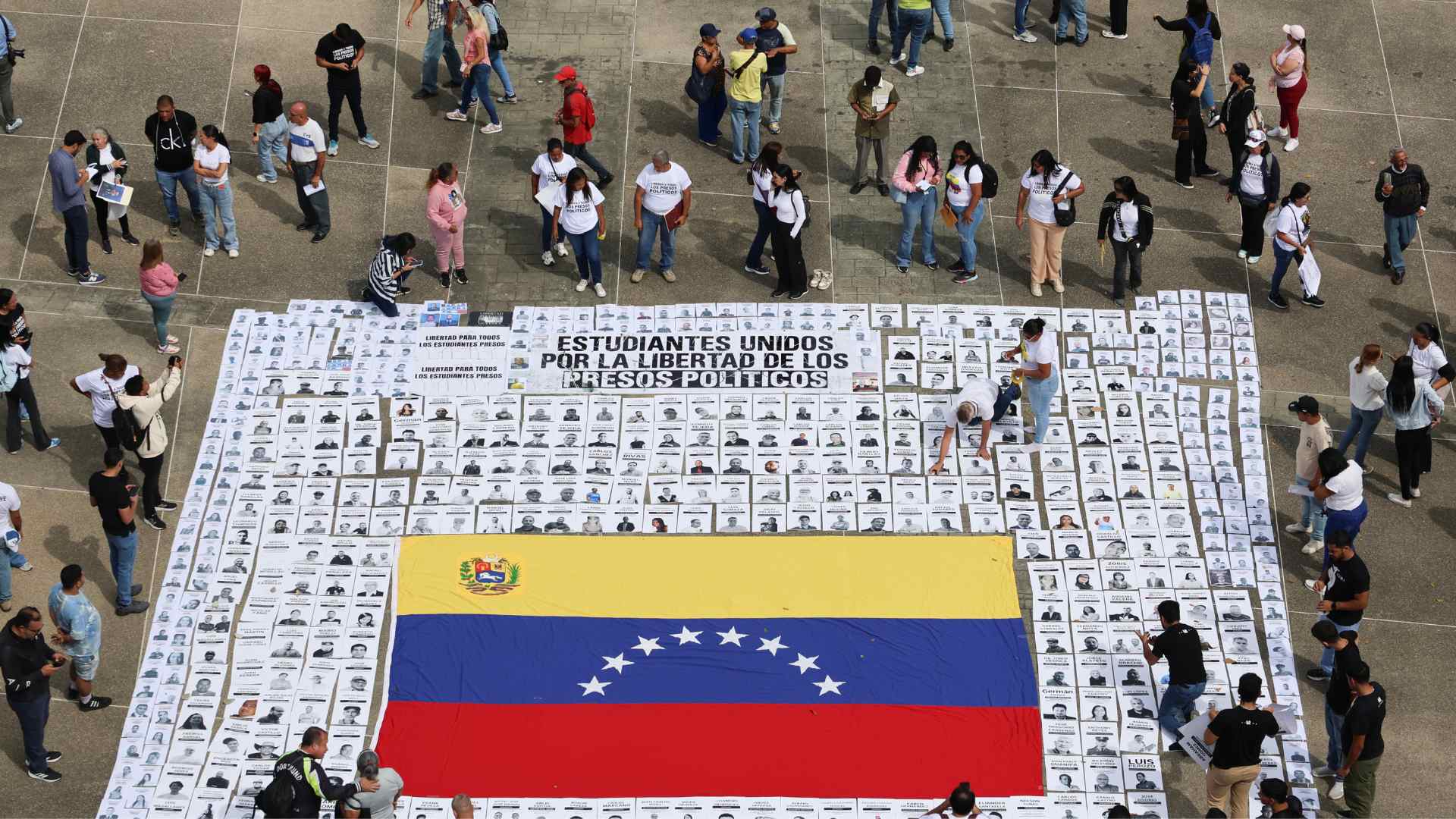 Protestas por presos políticos en Venezuela - EFE