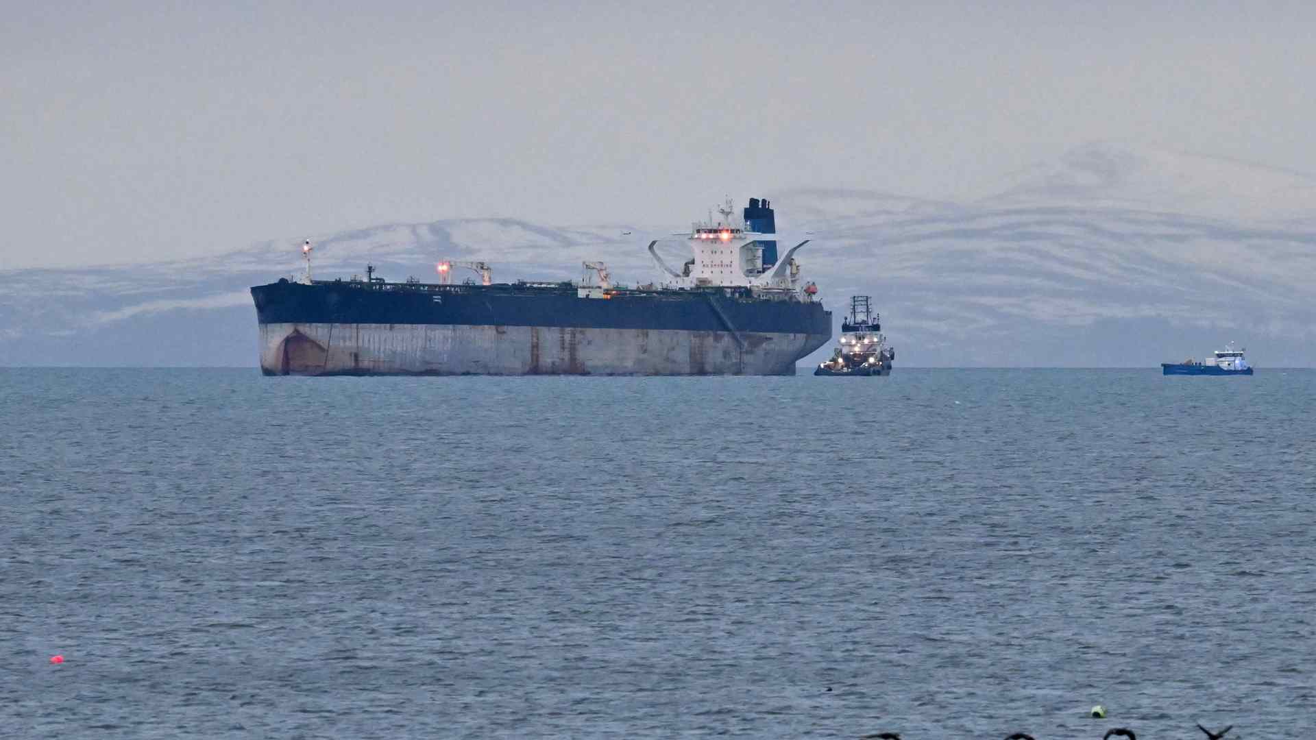 El petrolero Bella-1, ahora conocido con su nombre Marinera - Foto AFP