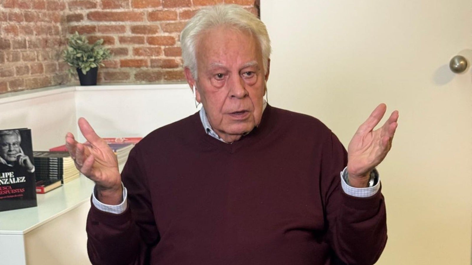 Felipe González, expresidente del Gobierno de España