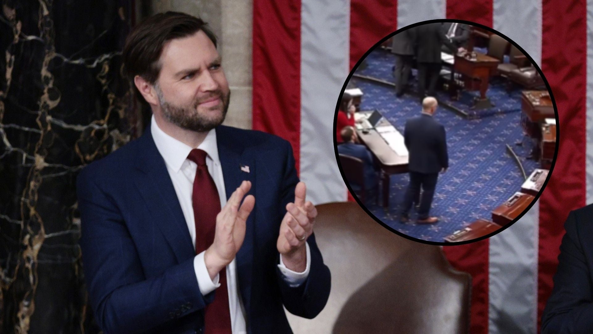JD Vance, vicepresidente de EE. UU. / Senado de EE. UU. - Fotos: EFE / X