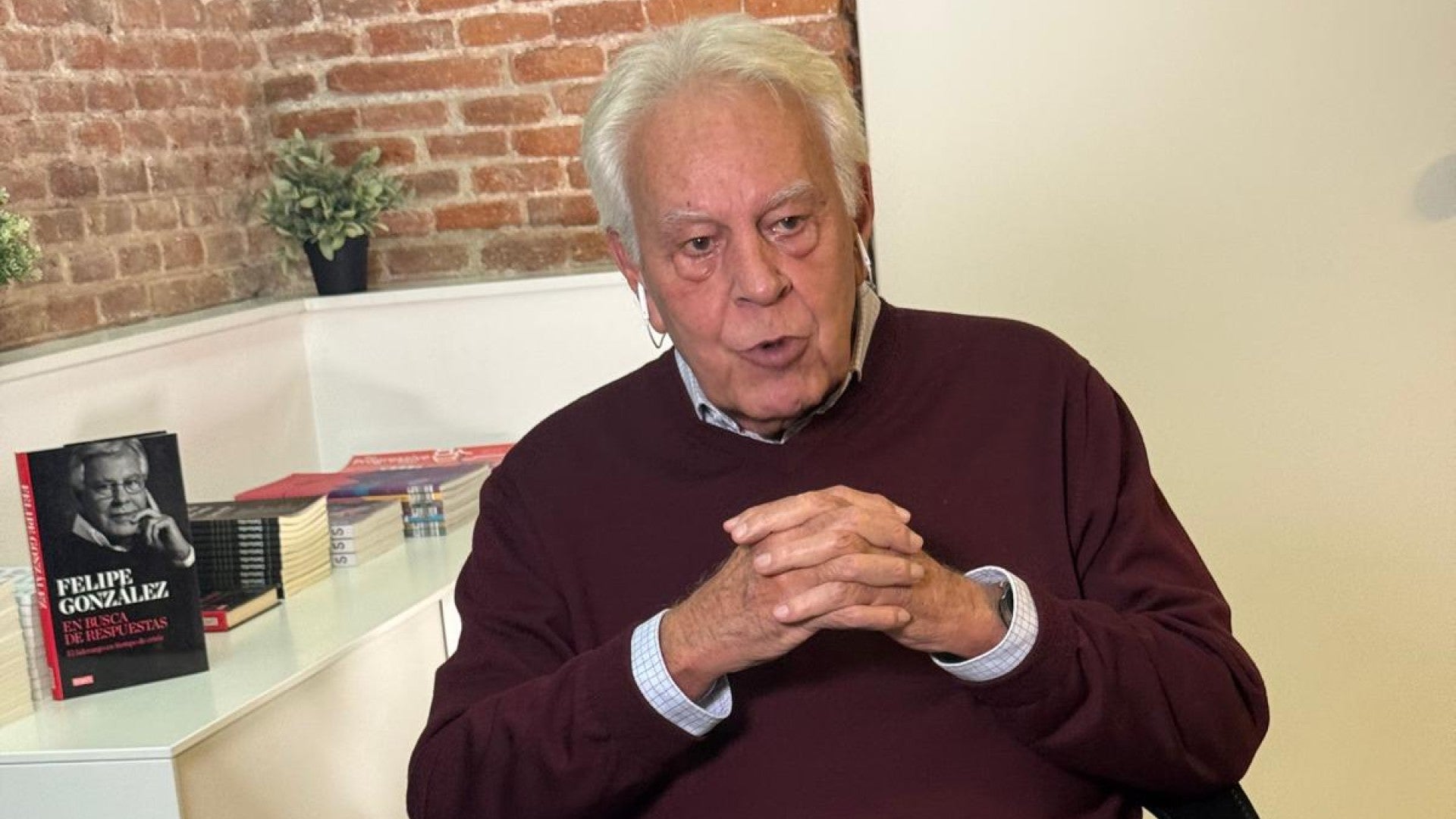 Felipe González, expresidente del gobierno español / FOTO: NTN24