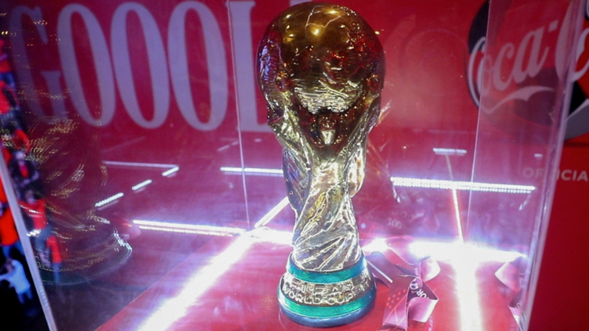 Trofeo de la Copa del Mundo de la FIFA - Foto: EFE