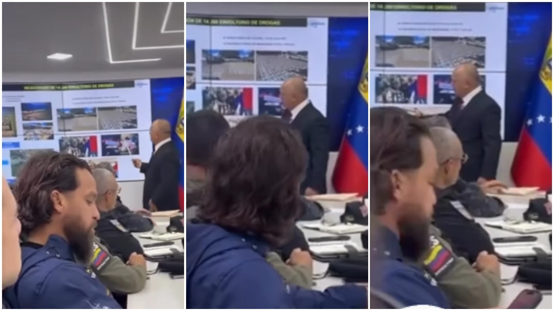 Reunión de los colaboradores del régimen venezolano - Fotos: X