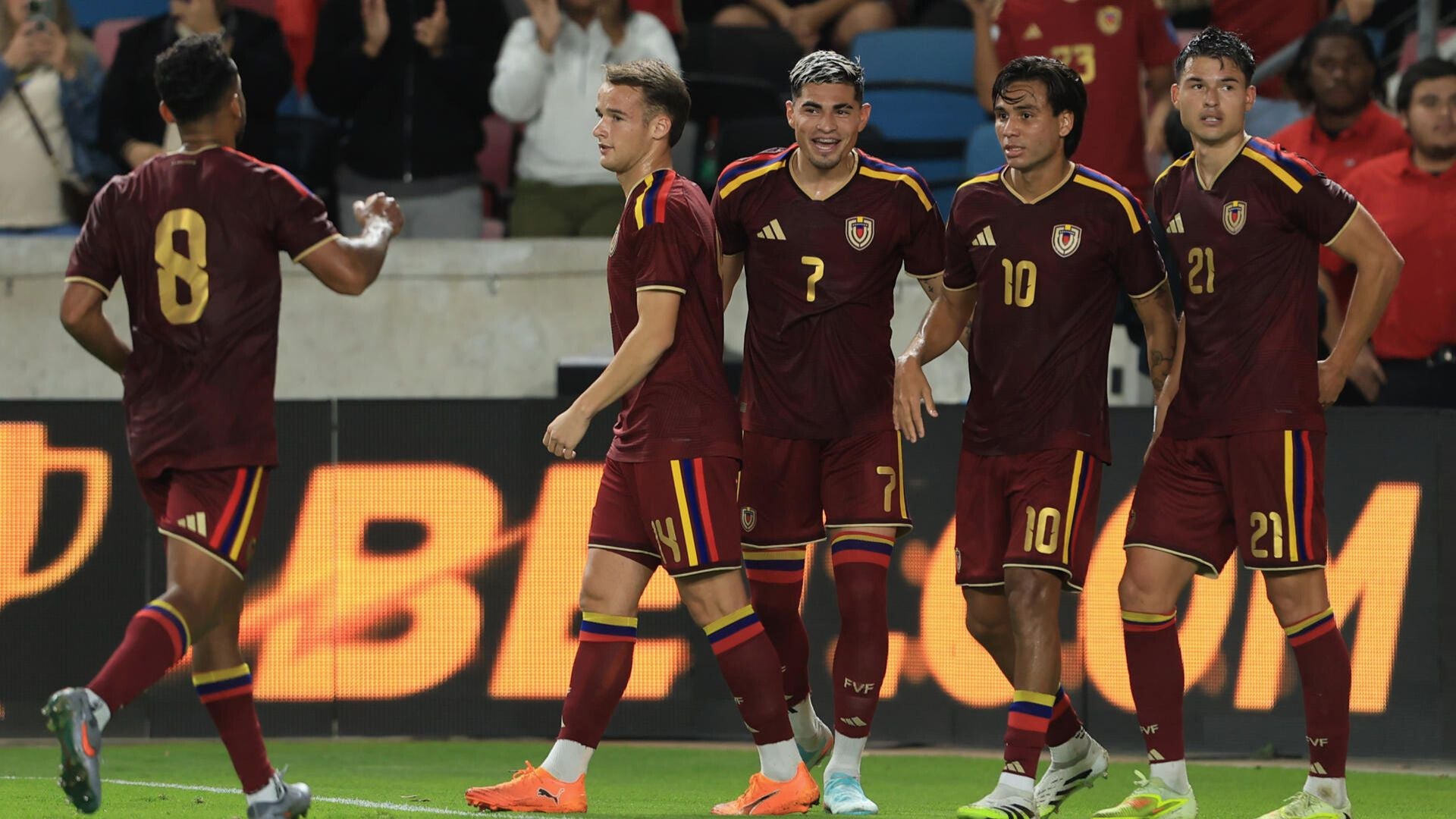 Jugadores de la Vinotinto - Foto: EFE