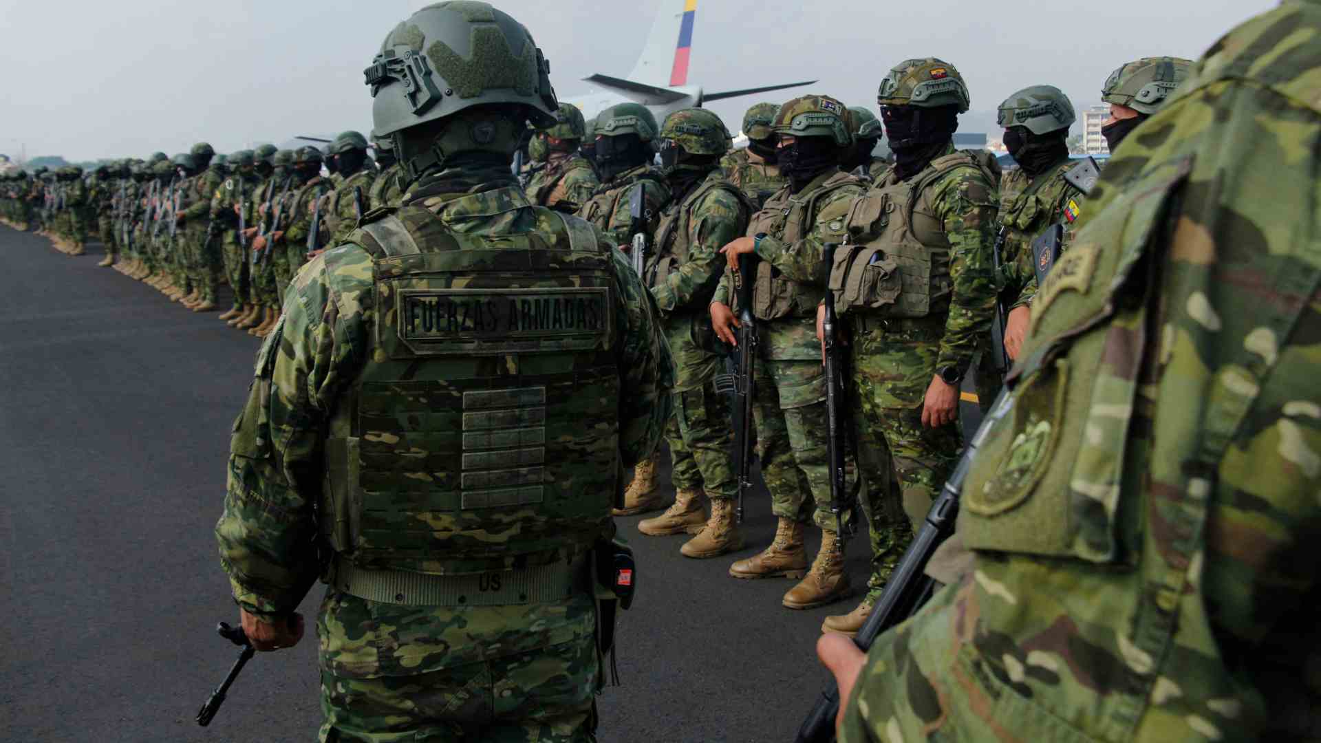 Militares de Ecuador - Foto AFP