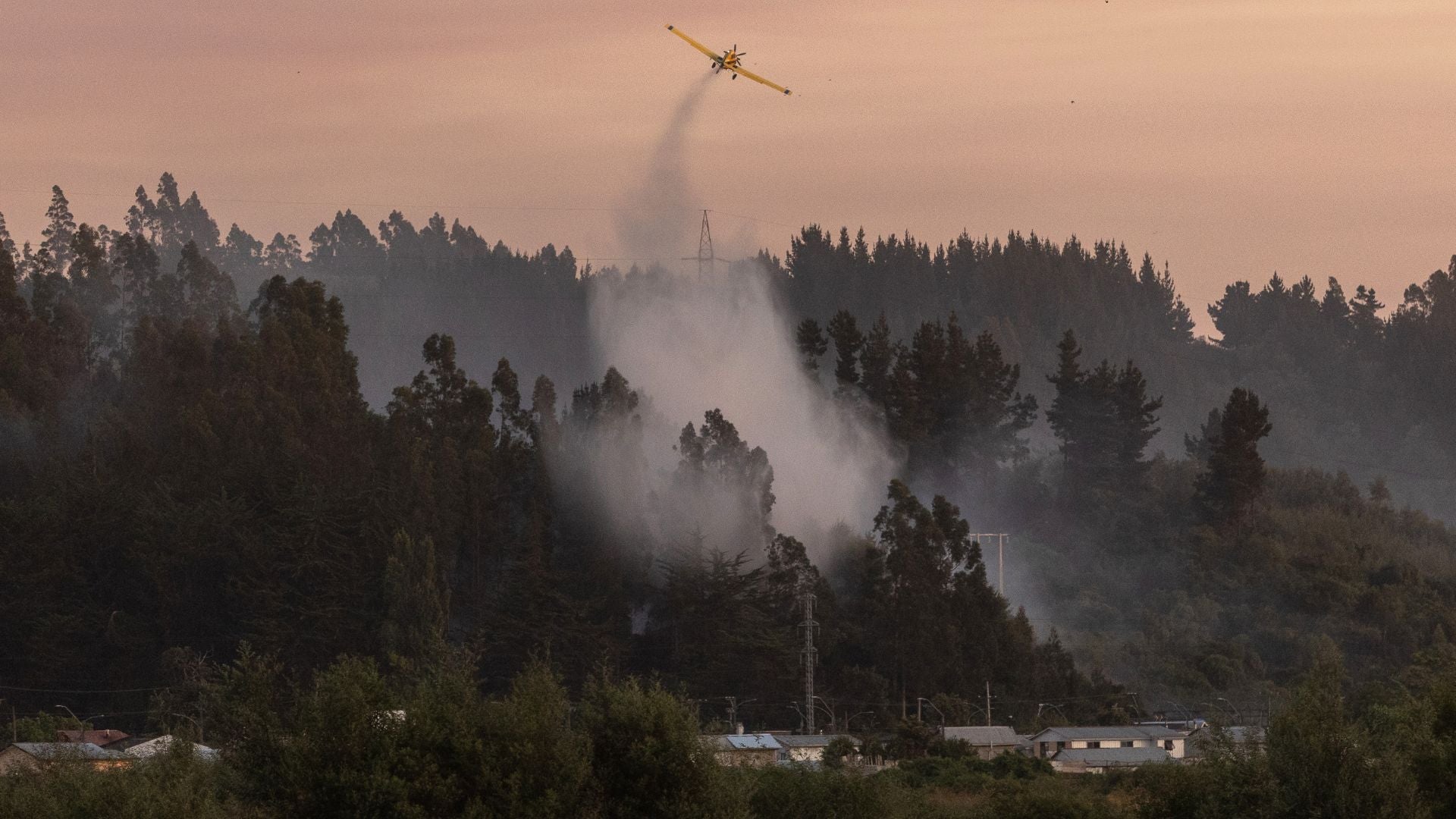 Incendios en Chile - Foto EFE