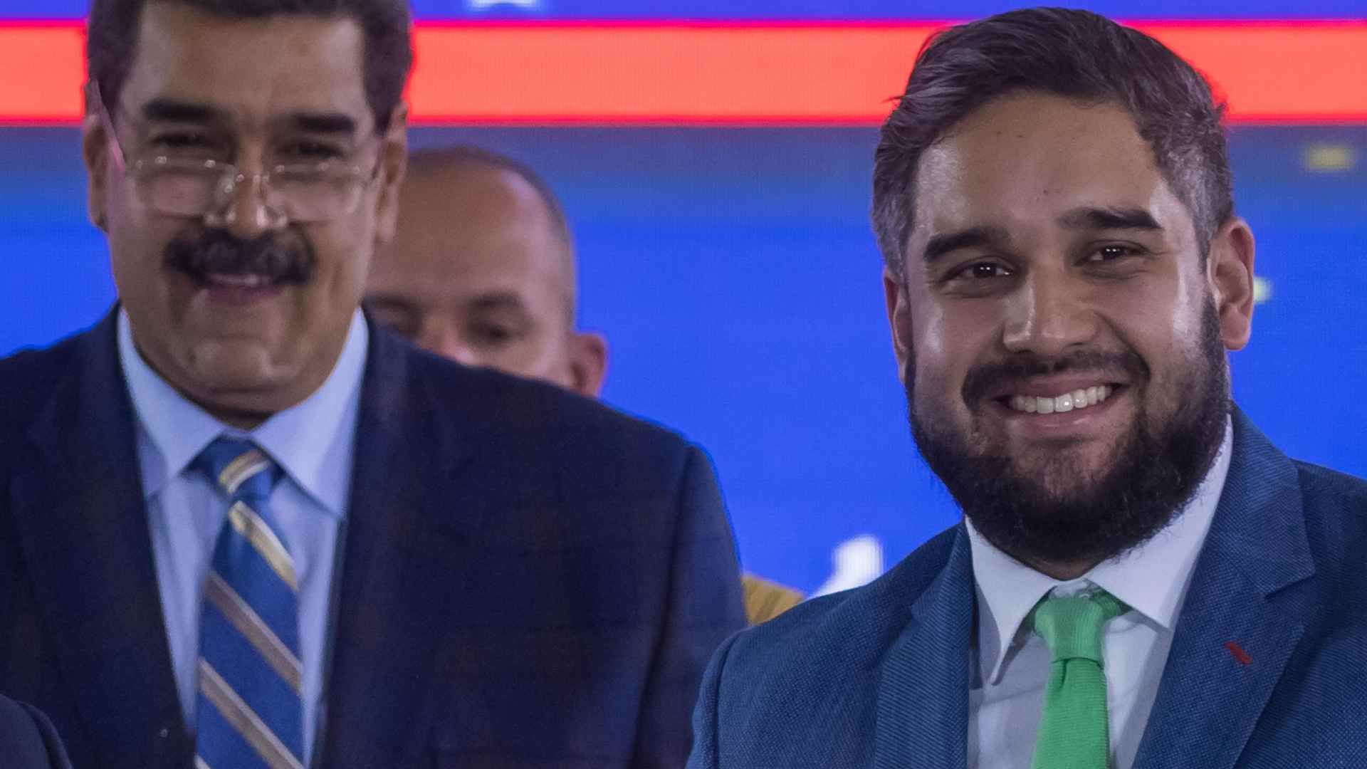 Nicolás Maduro y su hijo - EFE