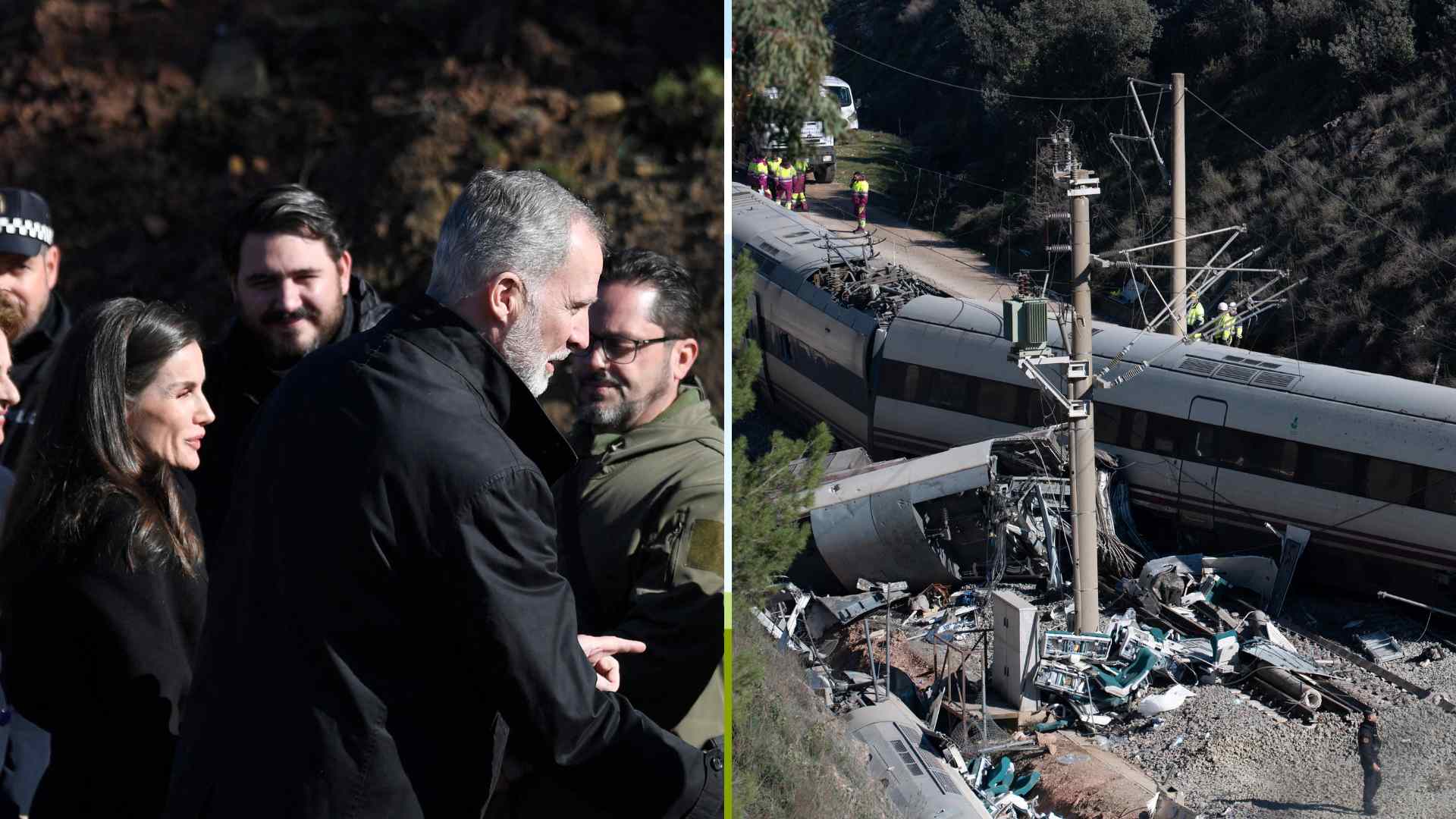 Choque de trenes en España - AFP
