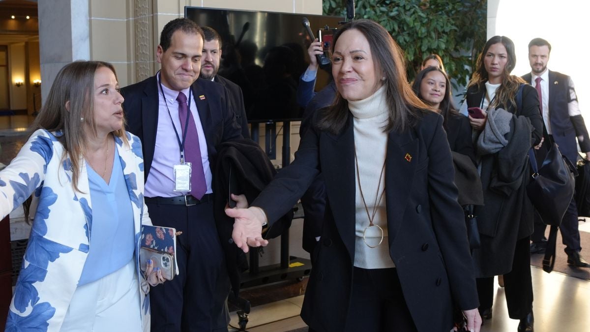María Corina Machado en la OEA (EFE)