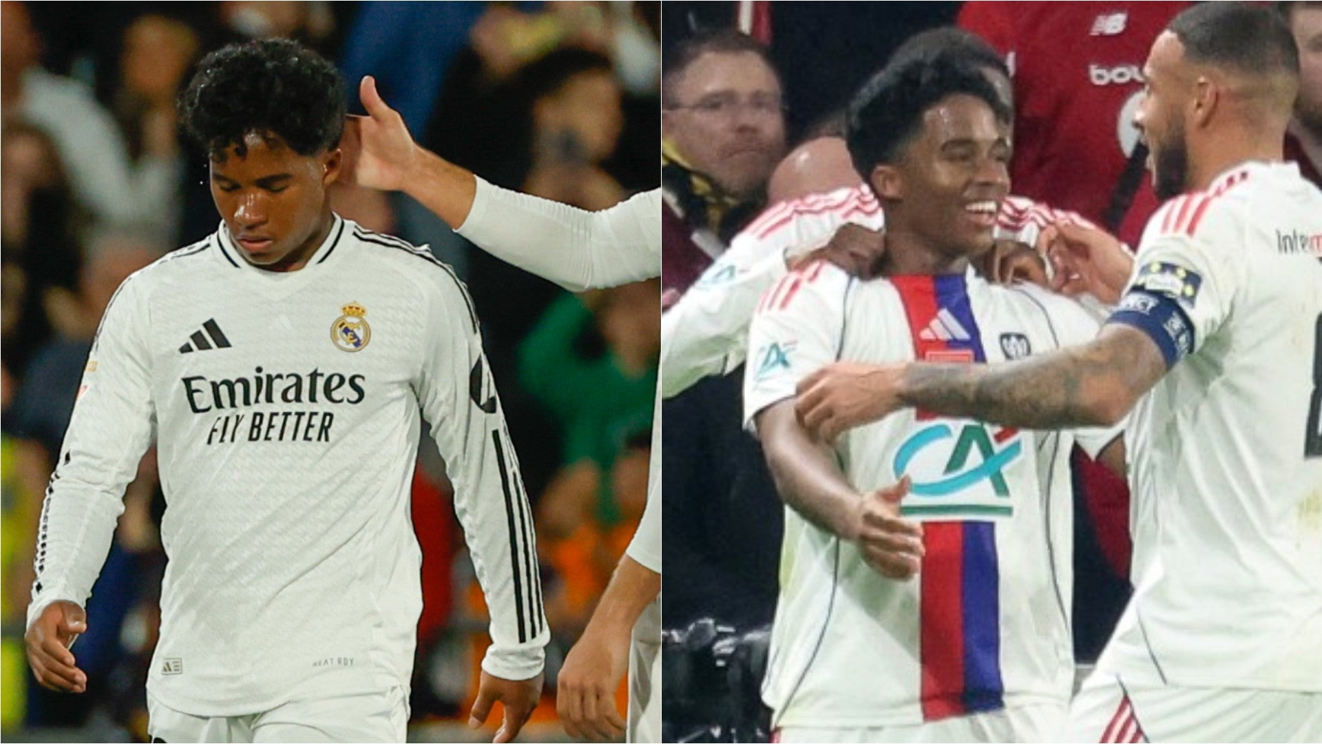 Endrick, futbolista brasileño - Fotos: EFE / AFP