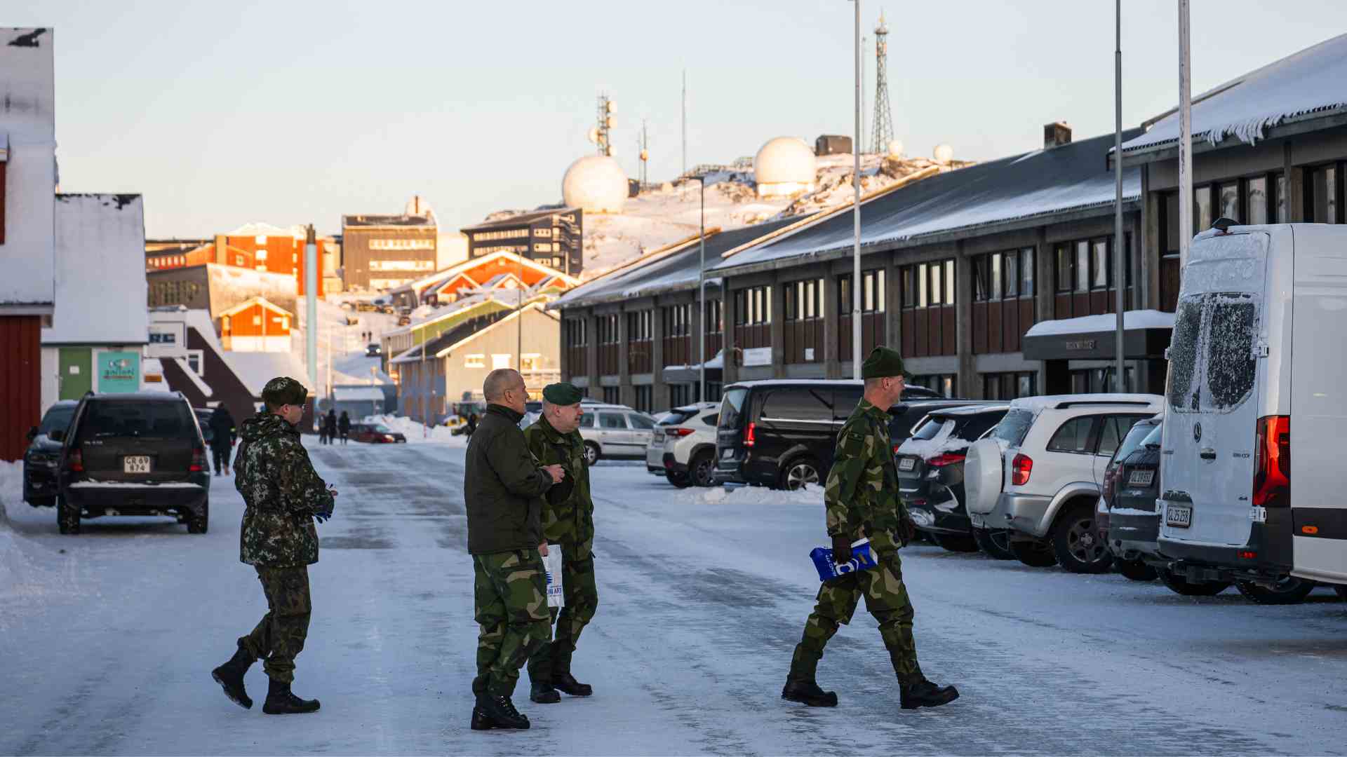 Militares en Groenlandia - AFP