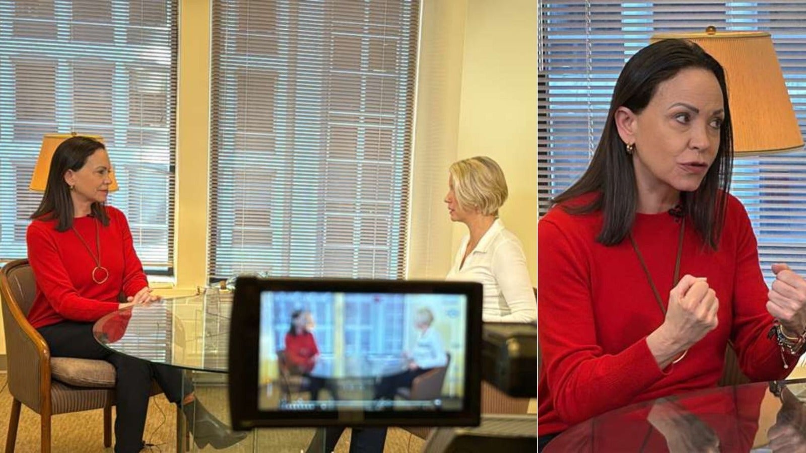 María Corina Machado en entrevista en NTN24