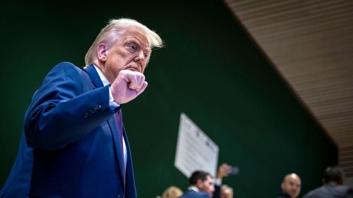 Donald Trump, presidente de Estados Unidos (EFE)