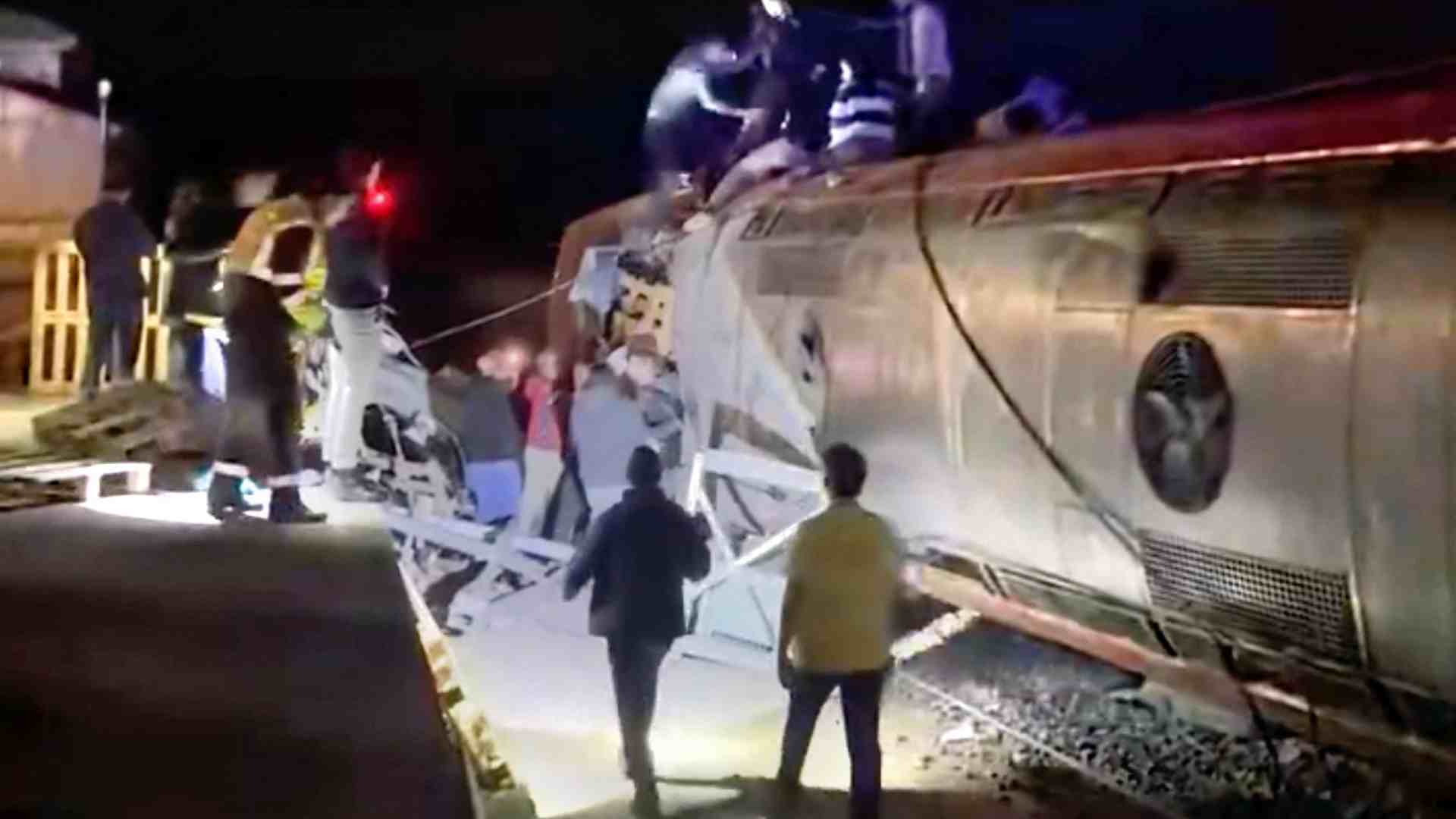 Accidente de trenes en España - EFE