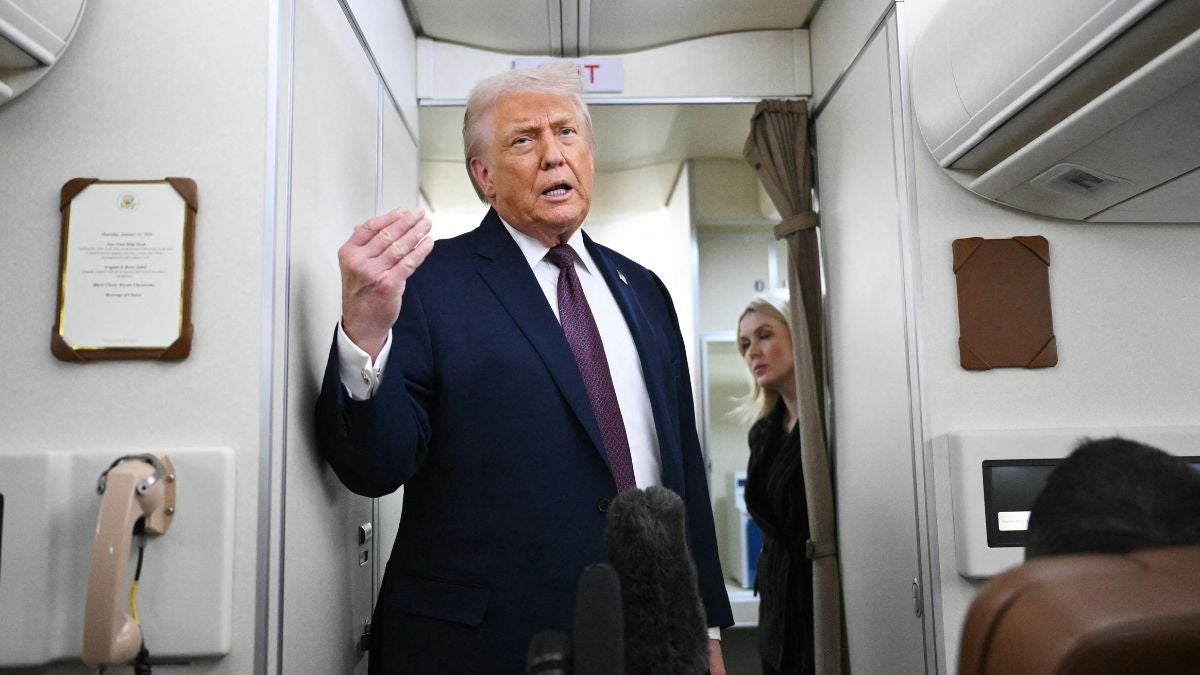 Donald Trump, presidente de Estados Unidos (AFP)