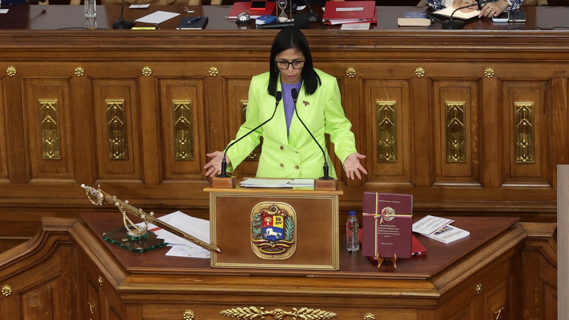 Delcy Rodríguez - Foto: EFE