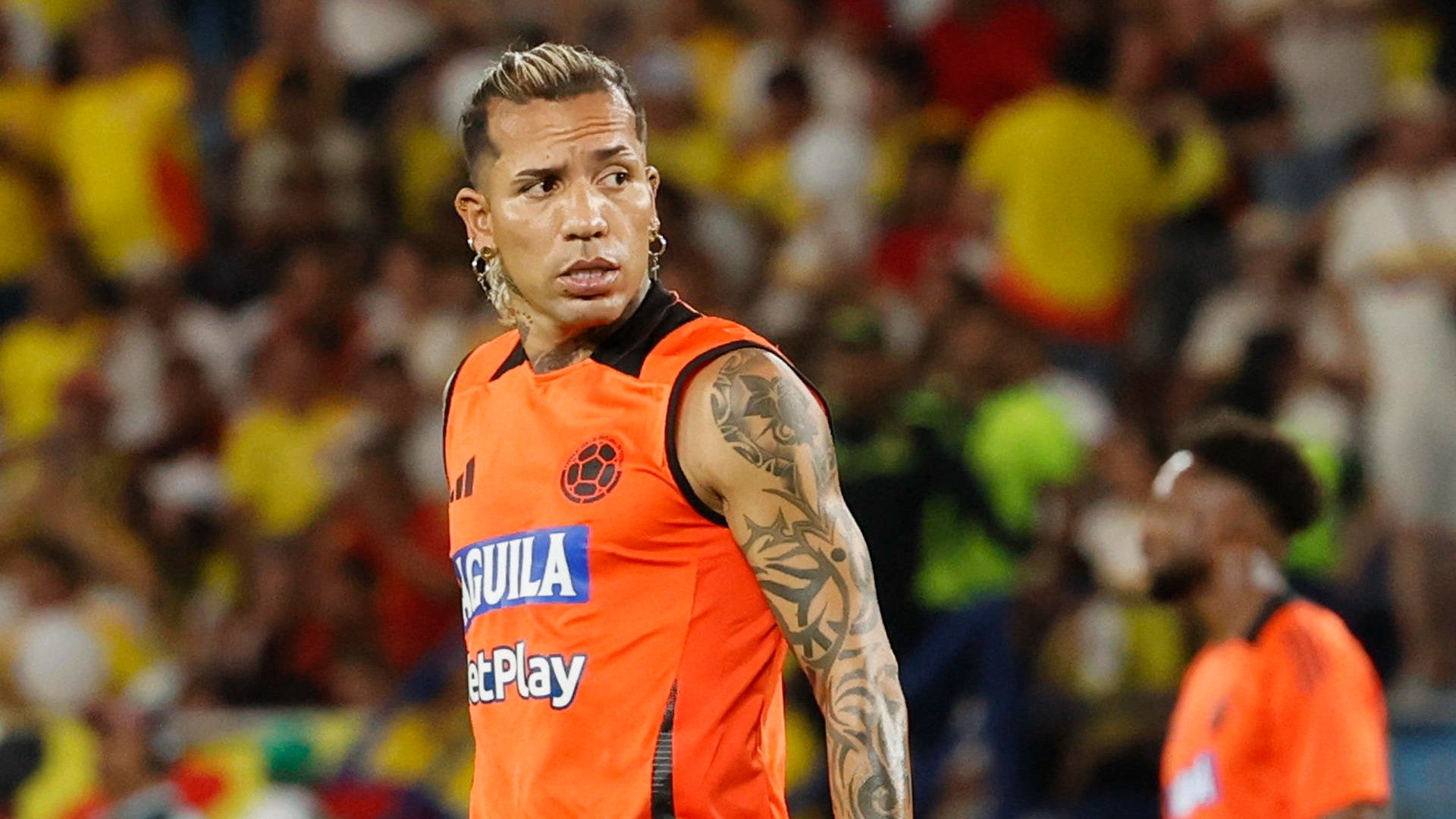 Dayro Moreno con la selección Colombia - Foto: EFE